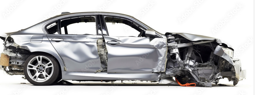Screenshot 2024-02-23 at 23-40-03 Condition of car collision damage on white background Stock Illustration
